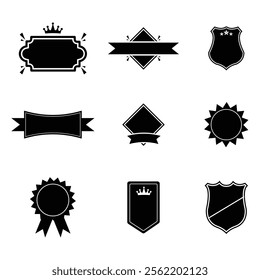 Badge Set vector  illustration set
