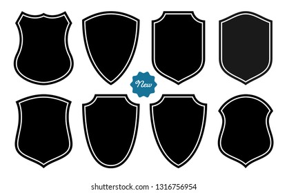 Badge Shape Set Vector Template