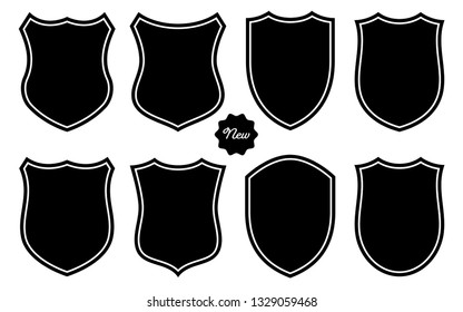 Badge Shape Vector Template Set