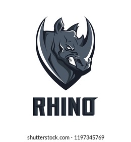 Badge Shield Rhino Logo
