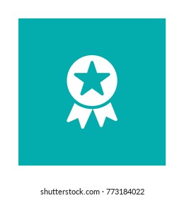 badge square flat