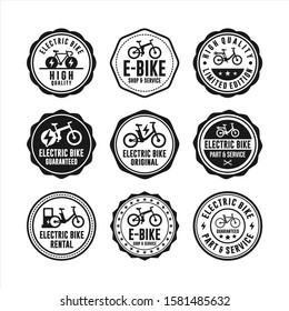 badge stamps Electric Bike collection