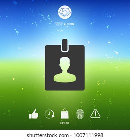 Badge symbol icon