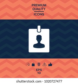 Badge symbol icon