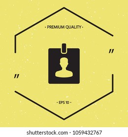 Badge symbol icon