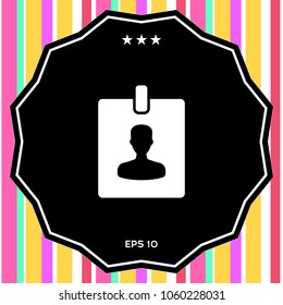 Badge symbol icon