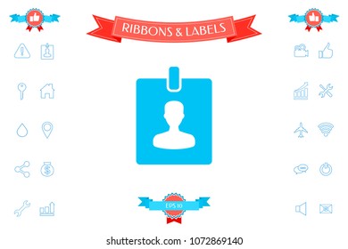 Badge symbol icon