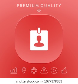 Badge symbol icon