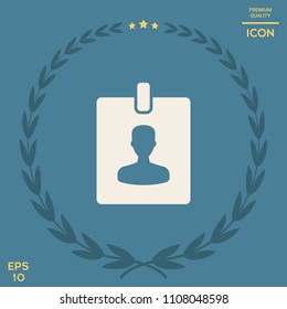 Badge symbol icon