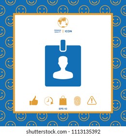 Badge symbol icon