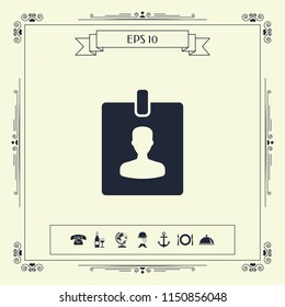 Badge symbol icon