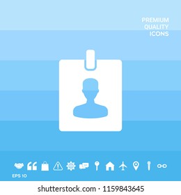 Badge symbol icon