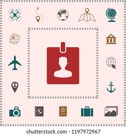 Badge symbol icon