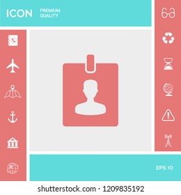 Badge symbol icon