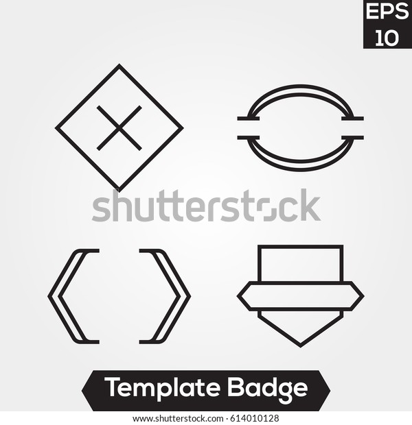 Badge Template Free from image.shutterstock.com