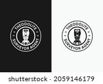 badge theodolite surveyor construction logo design