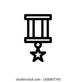 Badge Trendy Icon, Champion Award Theme,