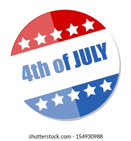 badge - USA Independence Day Vector theme Design