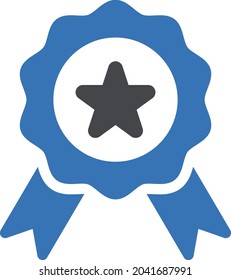 badge vector glyph colour  icon