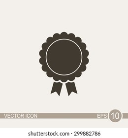Badge vector icon.