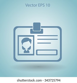 Badge vector icon