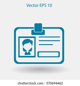 Badge vector icon