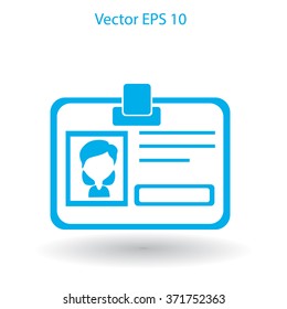 Badge vector icon