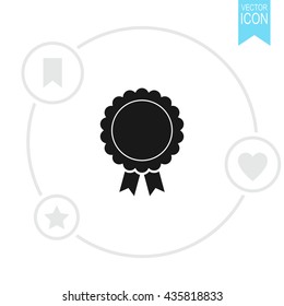 Badge vector icon.