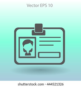 Badge vector icon