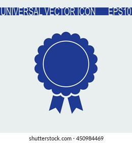 Badge vector icon.
