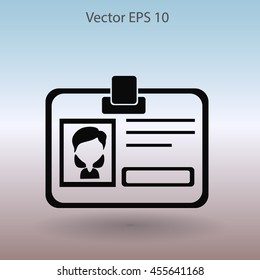 Badge vector icon
