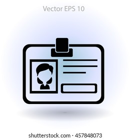 Badge vector icon
