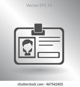 Badge vector icon
