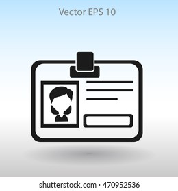 Badge vector icon