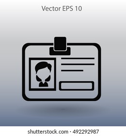 Badge vector icon