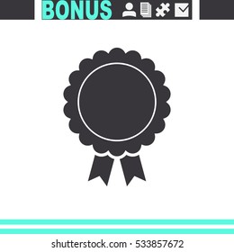 Badge vector icon.
