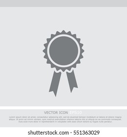 Badge vector icon
