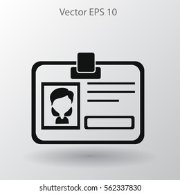 Badge vector icon