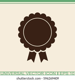 Badge vector icon.