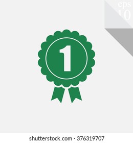 Badge vector icon. Award sign.
