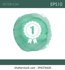 Badge vector icon. Award sign.