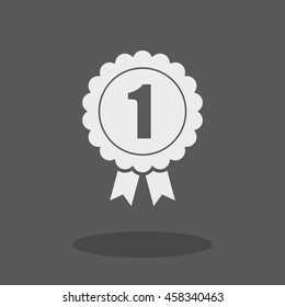 Badge vector icon. Award sign.