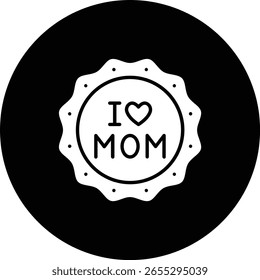 Badge vector icon. Can be used for printing, mobile and web applications.