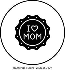 Icono de Vector de insignia. Se puede utilizar para aplicaciones de impresión, móviles y de Web.