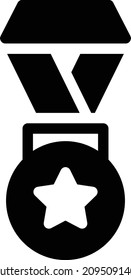 ilustración de vectores de insignia en un fondo transparente. Símbolos de calidad premium. Icono vector glifos para concepto y diseño gráfico.