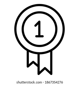 icono de línea vectorial de placa, icono de escuela y educación