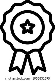 Abzeichen-Vektorsymbol