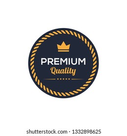 Badge Vintage Logo Premium Quality Authentic Best Original Design Template