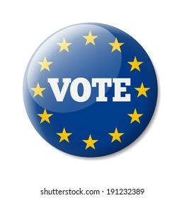 Badge vote Europe