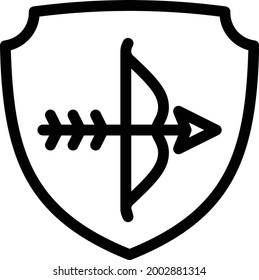 insignia con fondo blanco. es el símbolo del icono de la línea .thin ganadora.